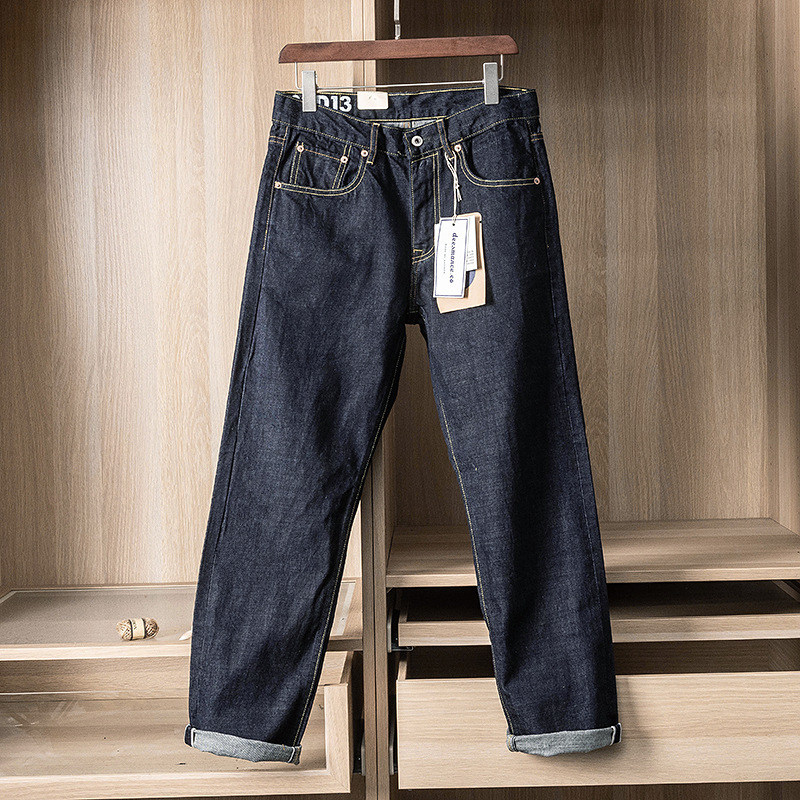 Levis Jeans 501 - Męskie dżinsy z japońskiego surowego denimu