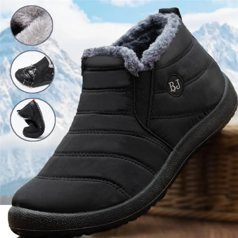 Waterproof Winter Boot - Modne męskie buty śniegowce za kostkę,