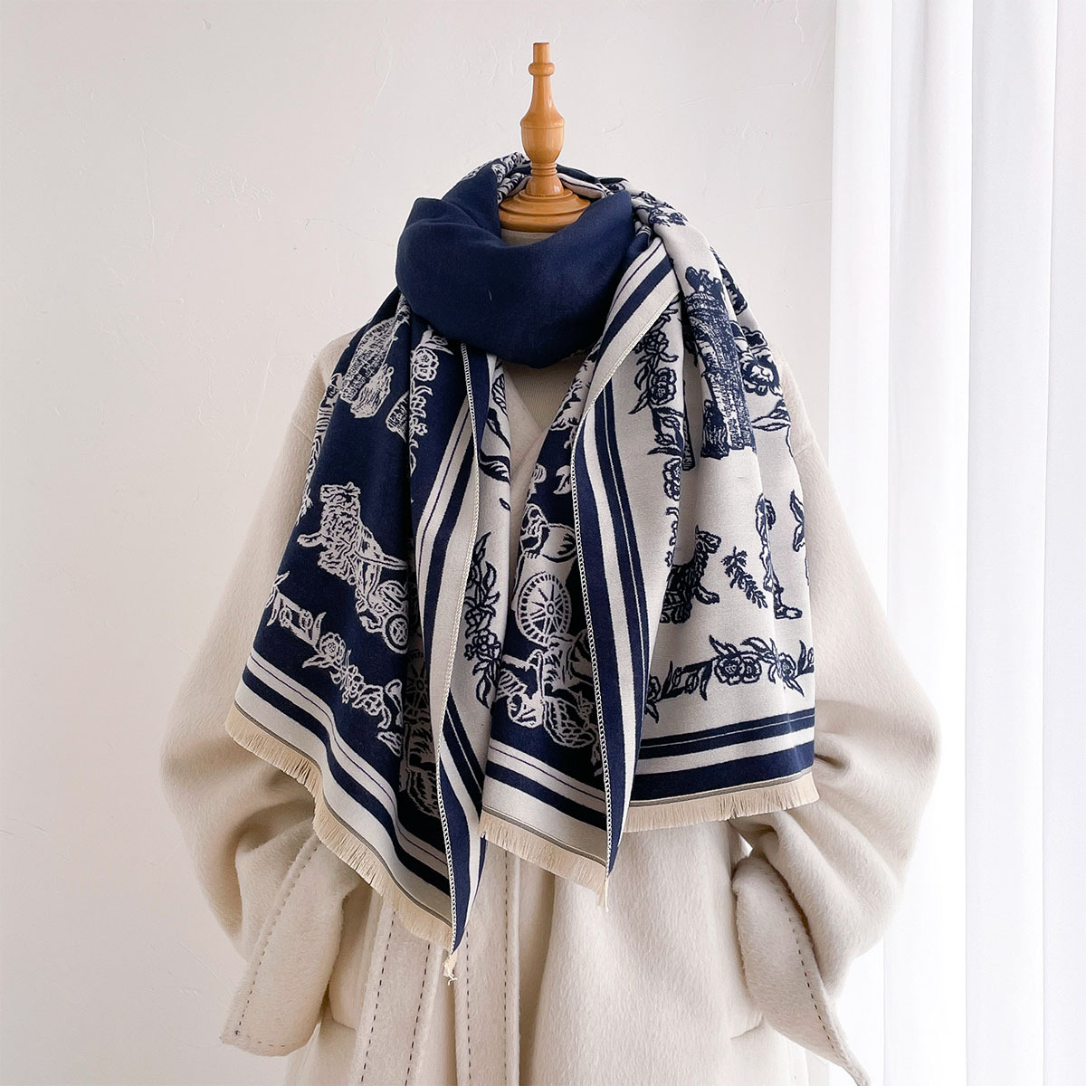Szalik Damski Hidżab Paszmina  – Cashmere Pashmina Wrap recenzja i cena