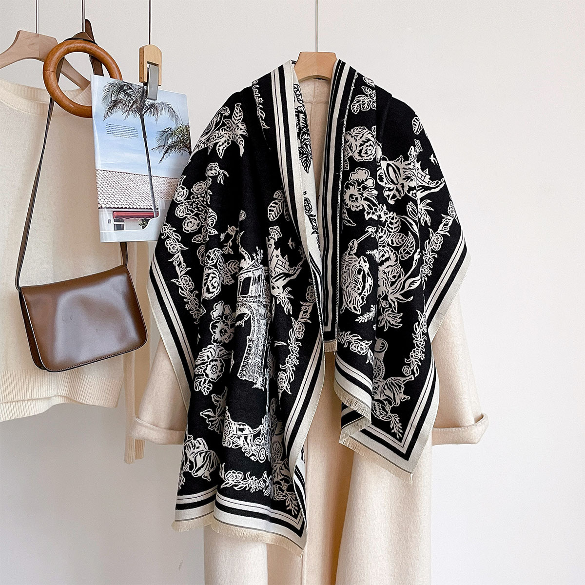 Szalik Damski Hidżab Paszmina  – Cashmere Pashmina Wrap recenzja i cena