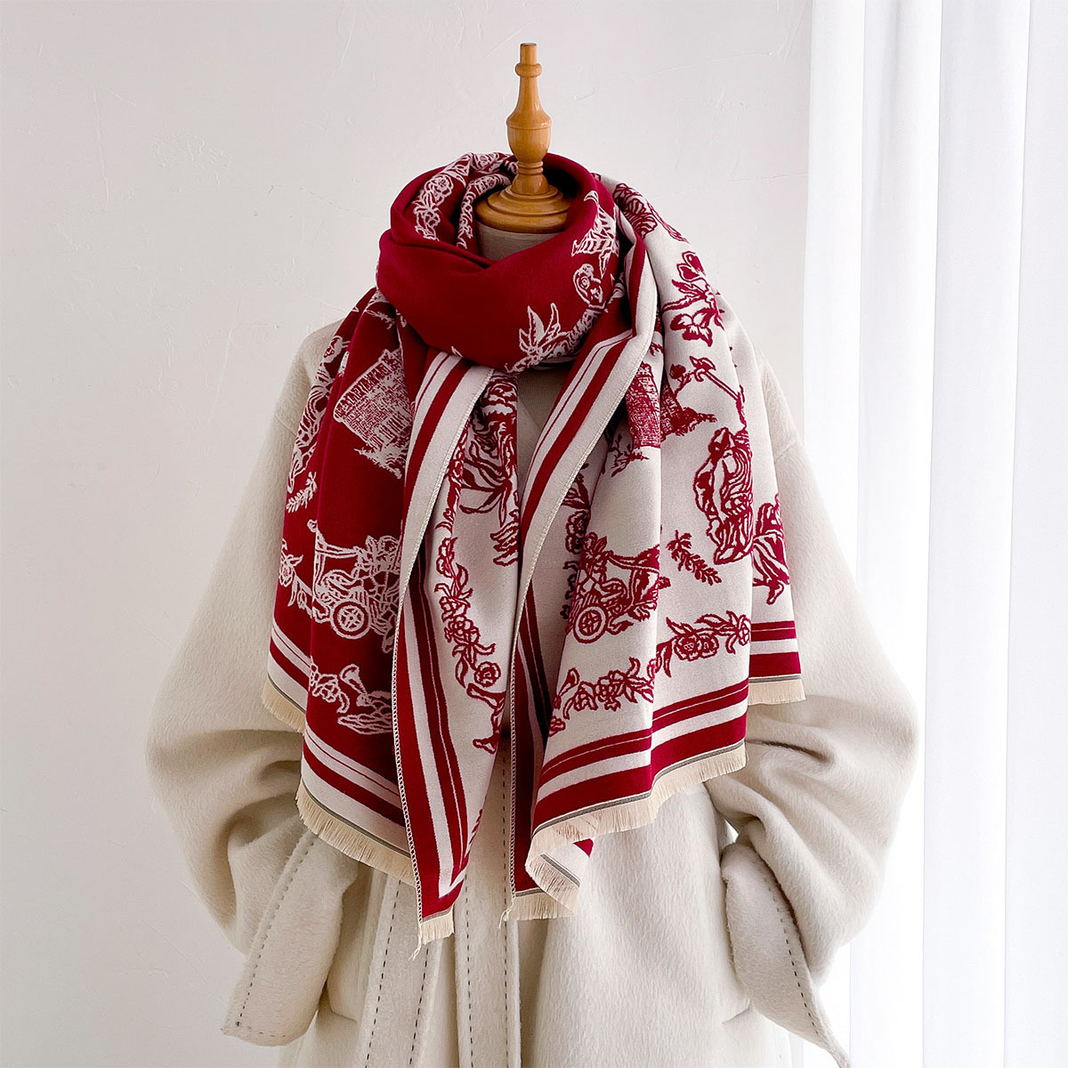 Szalik Damski Hidżab Paszmina  – Cashmere Pashmina Wrap recenzja i cena