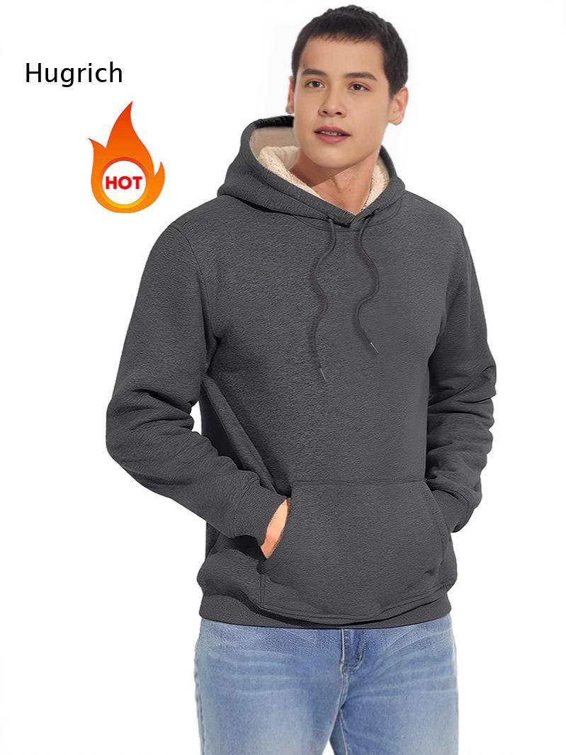 Męska bluza z kapturem z podsz – Sherpa Hoodie Fleece recenzja i cena