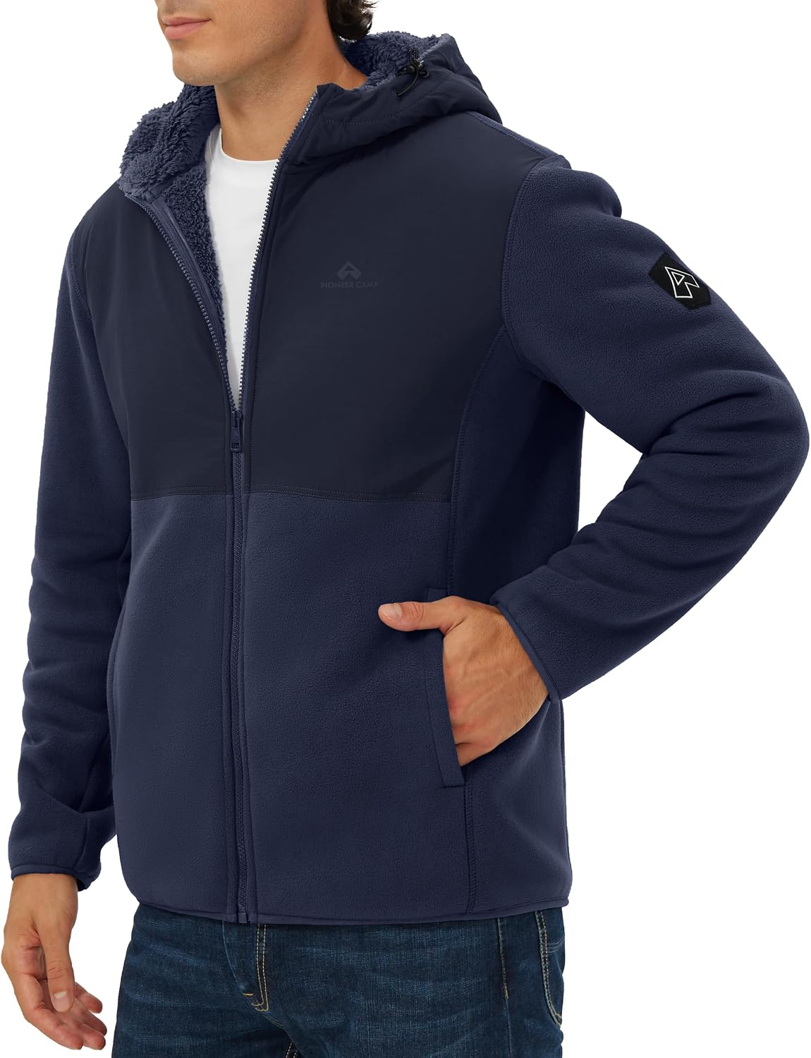 Męska kurtka polarowa Pioneer  – Sherpa Hoodie Fleece recenzja i cena