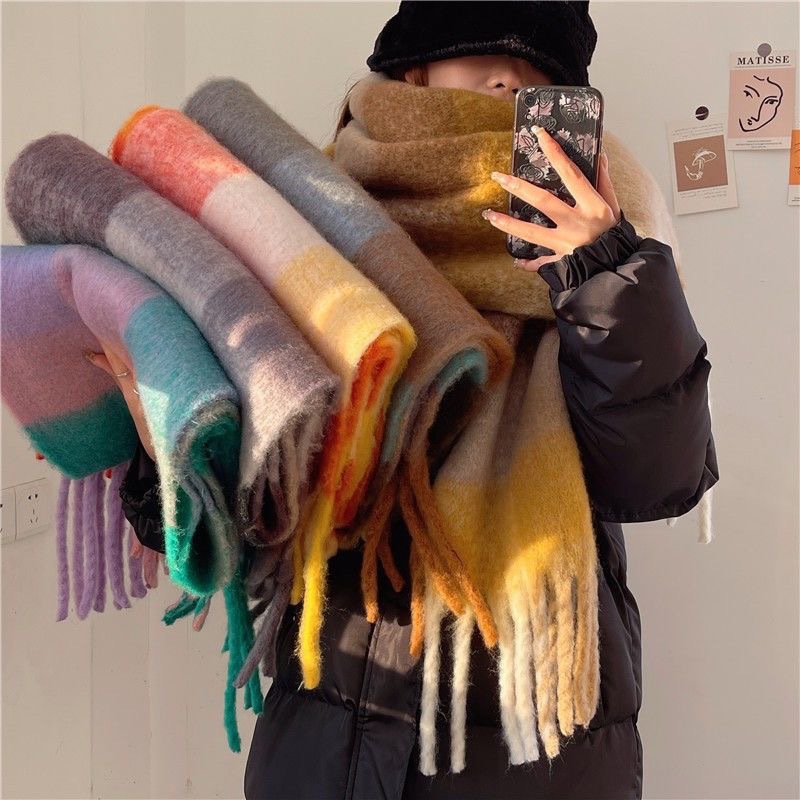 2025 nowy zimowy gruby ciepły  – Cashmere Pashmina Wrap recenzja i cena