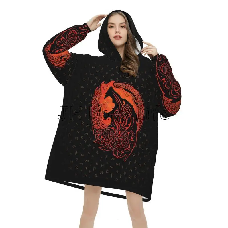 Koc z kapturem damski oversize – Sherpa Hoodie Fleece recenzja i cena