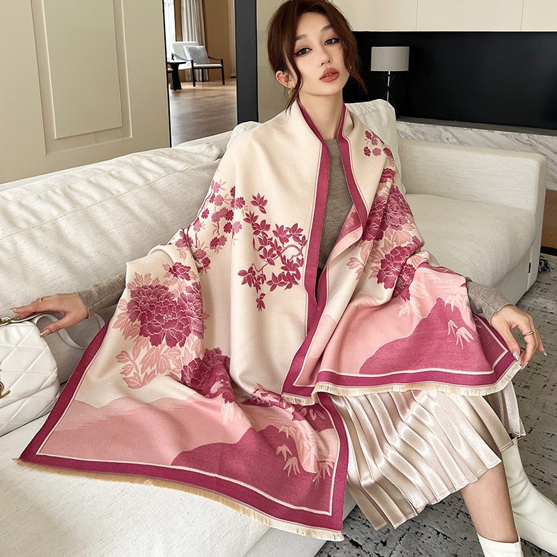 Moda zimowa nowy ciepły szal k – Cashmere Pashmina Wrap recenzja i cena